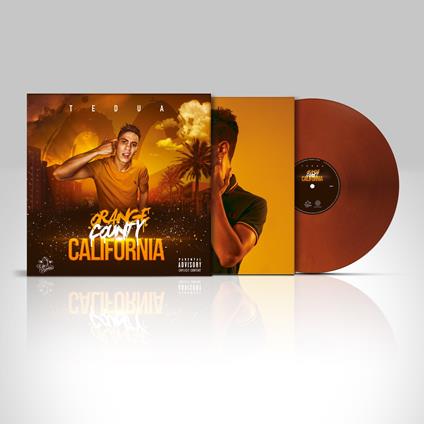 Orange County California (LP Orange Mix Purple) - Vinile LP di Tedua