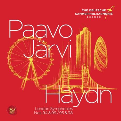 London Symphonies Vol.2 - CD Audio di Franz Joseph Haydn,Paavo Järvi,Deutsche Kammerphilharmonie