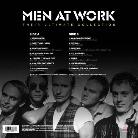 Their Ultimate Collection - Vinile LP di Men at Work - 2