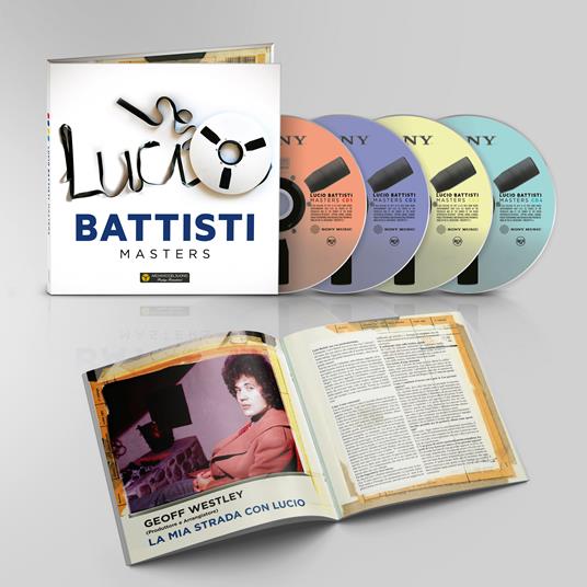 Masters (4 CD) - CD Audio di Lucio Battisti