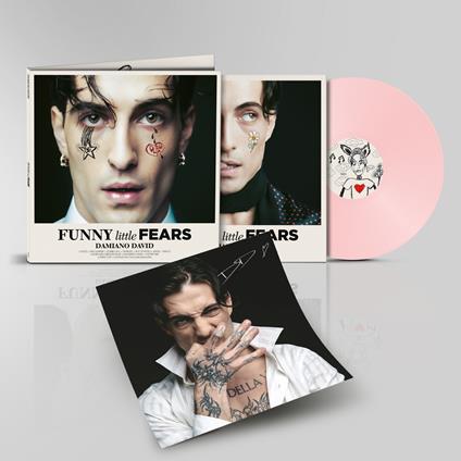 FUNNY little FEARS (LP Pink Coloured - Vinyl in Gatefold, Signed & Limited Edition) - Vinile LP di Damiano David