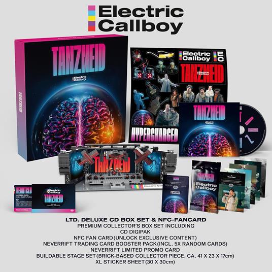 Tanzneid (Deluxe Box Set con NFC Fan Card) - CD Audio di Electric Callboy