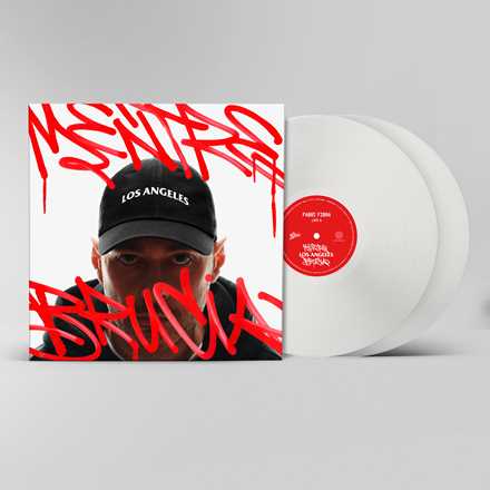 Vinile Mentre Los Angeles Brucia – Doppio LP Bianco Fabri Fibra