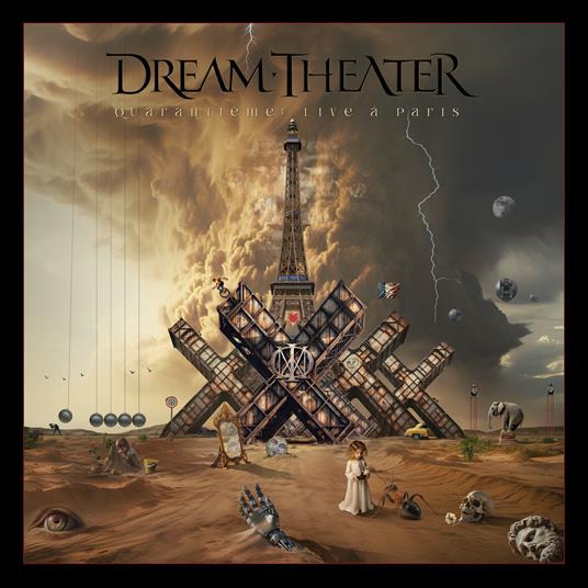 Quarantieme. Live à Paris (3 CD + 2 Blu-ray - Digipack Slipcase Edition) - CD Audio + Blu-ray di Dream Theater