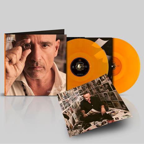 Una Storia Importante (2 LP Orange - Signed Edition - Italian Version) - Vinile LP di Eros Ramazzotti