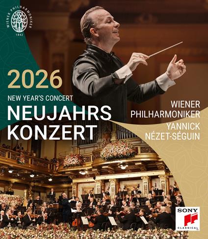 Neujahrskonzert 2026 (New Year's Concert) (Blu-ray) - Blu-ray di Wiener Philharmoniker,Yannick Nezet-Seguin
