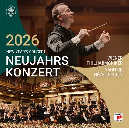 Neujahrskonzert 2026 (New Year's Concert) (3 LP) - Vinile LP di Wiener Philharmoniker,Yannick Nezet-Seguin