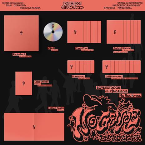 4th Ep (No Genre) (No Route Version) - CD Audio di Boynextdoor - 2