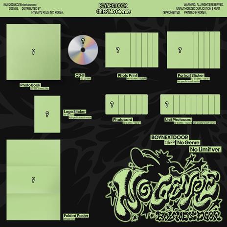 4th Ep (No Genre) (Non Limit Version) - CD Audio di Boynextdoor - 2