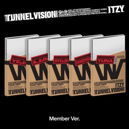 Tunnel Vison (Member) - CD Audio di Itzy