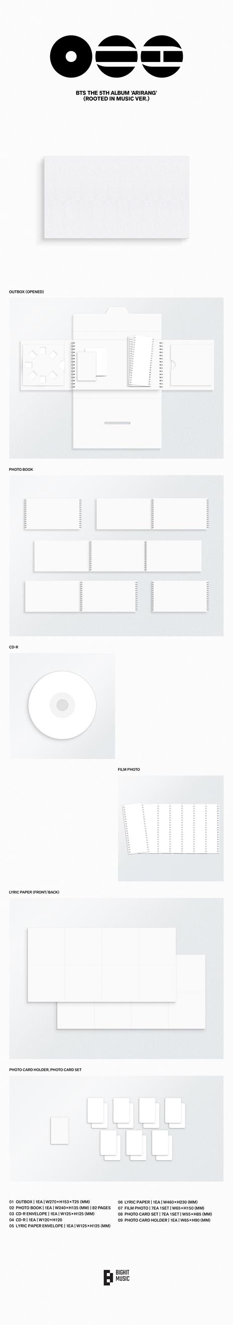 Arirang - CD (Korea version) - CD Audio di BTS - 2