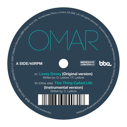 Lovey Dovey (Original Version) - Vinile 7'' di Omar