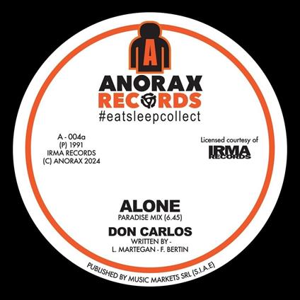 Alone - Vinile LP di Don Carlos