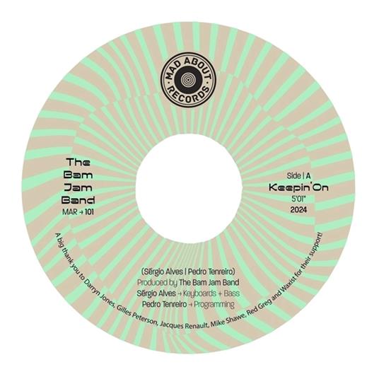 Keepin? On - Something About Love - Vinile LP di Bam Jam Band