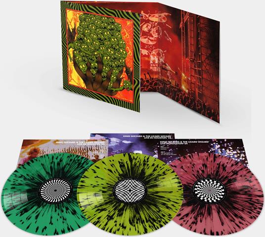 Live In Houston '24 (3 Splatter Vinyl) - Vinile LP di King Gizzard & the Lizard Wizard
