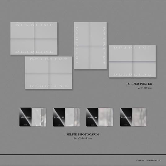 3rd MINI ALBUM [DEADLINE] SILVER Ver._JISOO - CD Audio di Blackpink - 4