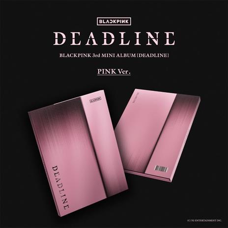 3rd MINI ALBUM [DEADLINE] PINK Ver. - CD Audio di Blackpink