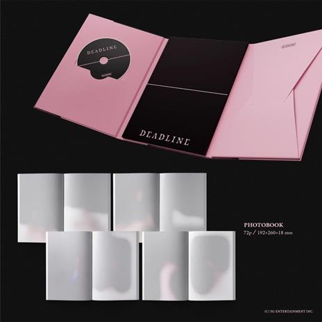 3rd MINI ALBUM [DEADLINE] PINK Ver. - CD Audio di Blackpink - 2