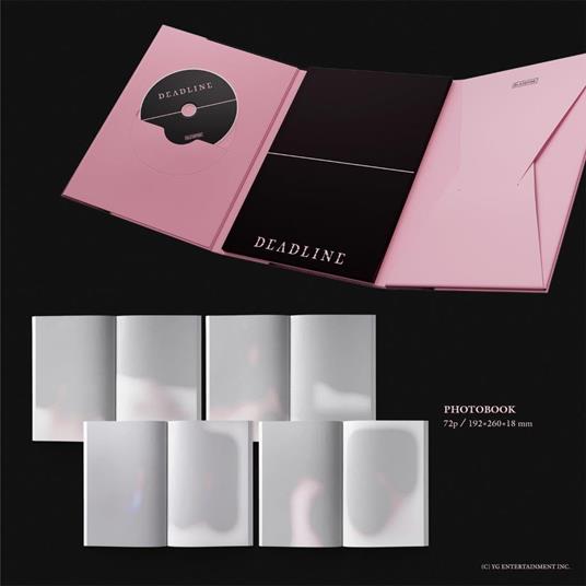 3rd MINI ALBUM [DEADLINE] PINK Ver. - CD Audio di Blackpink - 2