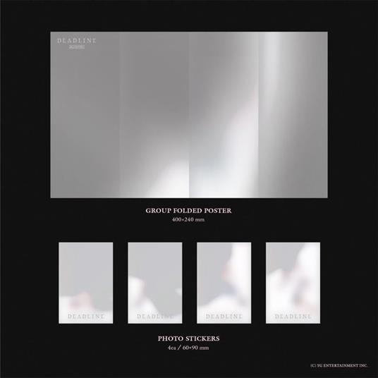 3rd MINI ALBUM [DEADLINE] PINK Ver. - CD Audio di Blackpink - 3