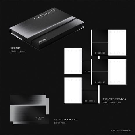 3rd MINI ALBUM [DEADLINE] GRAY Ver. - CD Audio di Blackpink - 2