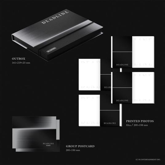 3rd MINI ALBUM [DEADLINE] GRAY Ver. - CD Audio di Blackpink - 2