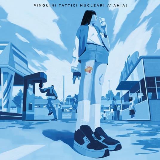 Ahia! (LP Marble Curacao Transparente + Blue Opaque) - Vinile LP di Pinguini Tattici Nucleari - 2