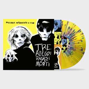Vinile Piccolo intervento a vivo (Vinile Splatter) Tre Allegri Ragazzi Morti