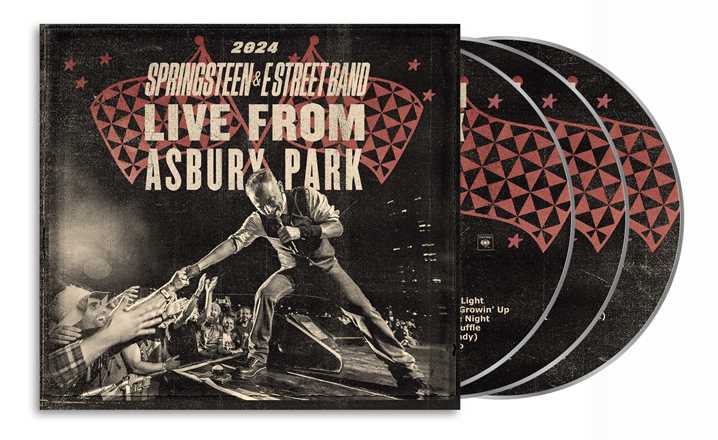 CD Live From Asbury Park 2024 Bruce Springsteen E-Street Band