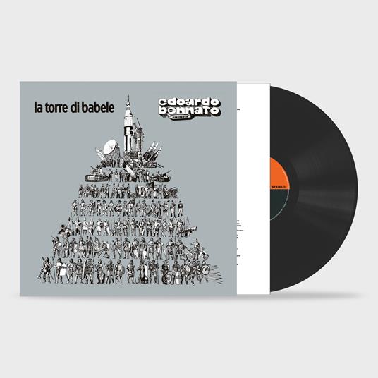 La torre di Babele (LP 180 gr. Black - 192khz with Poster) - Vinile LP di Edoardo Bennato