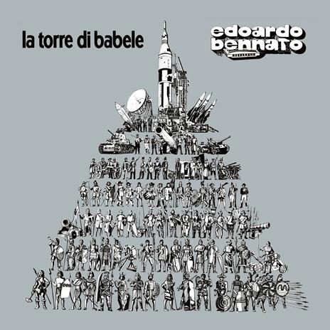 La torre di Babele (LP 180 gr. Black - 192khz with Poster) - Vinile LP di Edoardo Bennato - 2