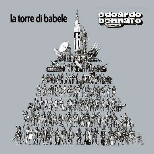 La torre di Babele (LP 180 gr. Black - 192khz with Poster) - Vinile LP di Edoardo Bennato - 2
