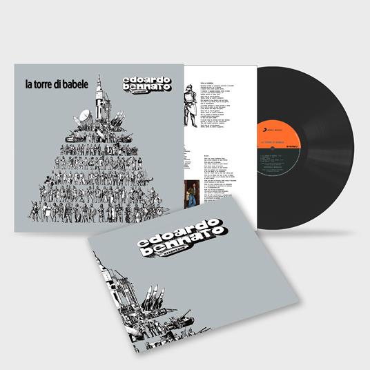 La torre di Babele (LP 180 gr. Black - 192khz with Poster) - Vinile LP di Edoardo Bennato - 3
