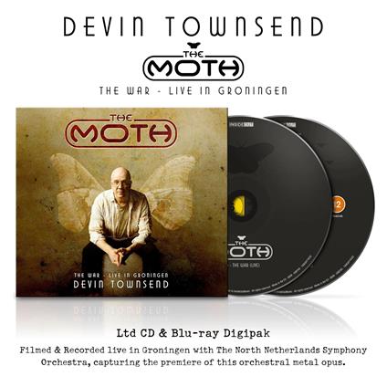 The Moth (The War - Live) (CD + Blu-ray) - CD Audio + Blu-ray di Devin Townsend