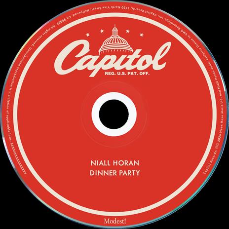 Dinner Party - CD Audio di Niall Horan - 3