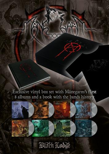 Manegarm 8 LP Boxset + Book (Box Set + libro + T-Shirt taglia XXL) - Vinile LP di Manegarm