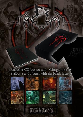 Manegarm 8 CD Boxset + Book (Box Set + libro + T-Shirt taglia S) - CD Audio di Manegarm