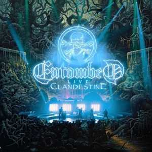CD Clandestine. Live (with T-Shirt M) (Limited Edition) Entombed