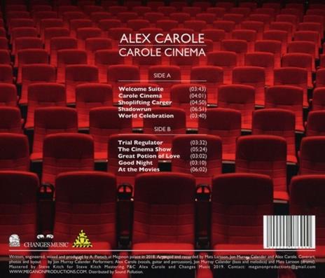 Carole Cinema - CD Audio di Alex Carole - 2