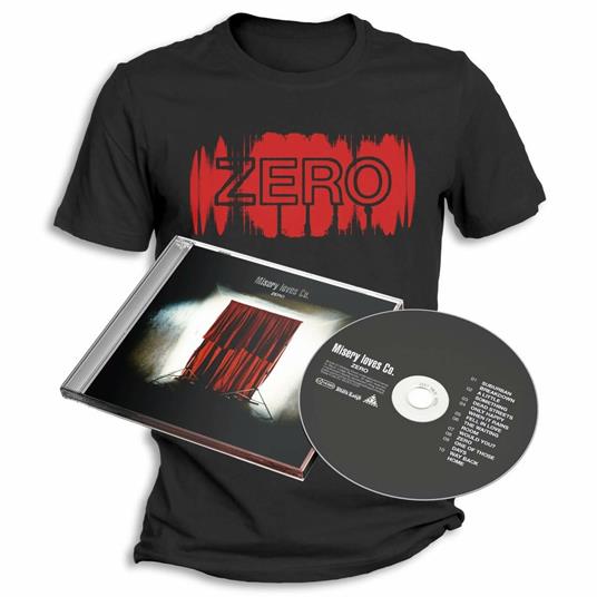 Zero (CD T-Shirts Taglia XXL) - CD Audio di Misery Loves Co. - 2