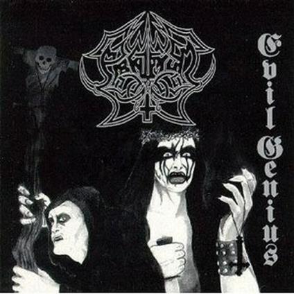Evil Genius (Transparent Splatter Grey-Black-White) - Vinile LP di Abruptum