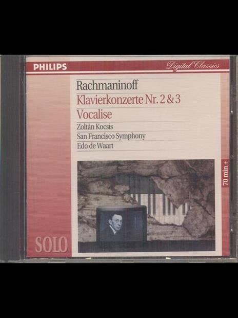 CD Musica Classica Klavierkonzerte nr. 2 e 3 - Rachmaninoff - 2