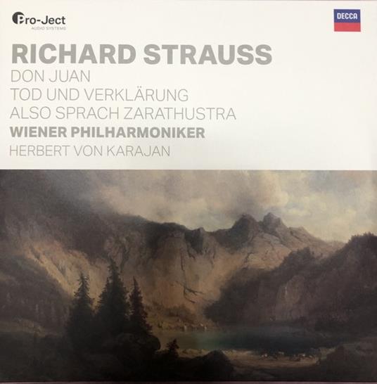 Don Juan - Tod Und Verklarung - Also Sprach Zarathustra - Vinile LP di Richard Strauss,Herbert Von Karajan,Wiener Philharmoniker
