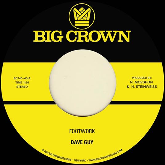 Footwork - Vinile LP di Dave Guy