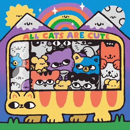 All Cats Are Cute (Cloudy Blue Vinyl) - Vinile LP di Catbeats