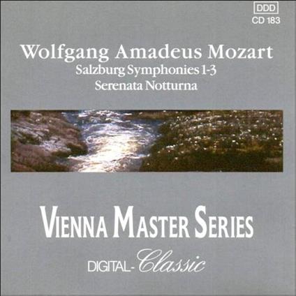 Salzburg Symphonies 1 - 3 - CD Audio di Wolfgang Amadeus Mozart