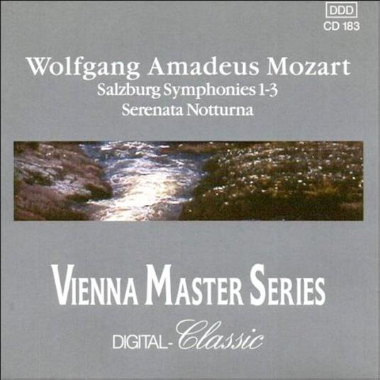 Salzburg Symphonies 1 - 3 - CD Audio di Wolfgang Amadeus Mozart