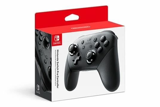 Nintendo Switch Pro Controller Gamepad Nintendo Switch Digitale Bluetooth Nero - 2