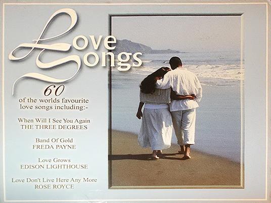 Edison Lighthouse & Freda Payne - Love Songs-3 CD Set-60 Favorite Classic Songs-1998 Tim - CD Audio