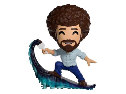 Bob Ross Vinile Figura Bob Ross Happy Accidents 12 Cm Youtooz